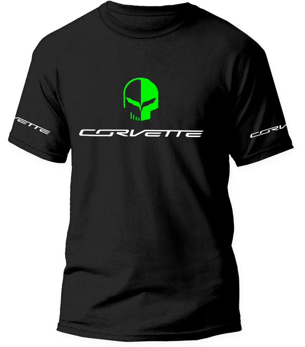 Corvette C7 Jake Skull T-shirt