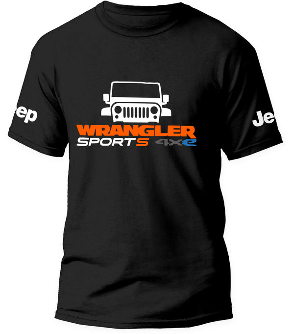 Jeep Wrangler Sport S 4xe Crewneck T-shirt