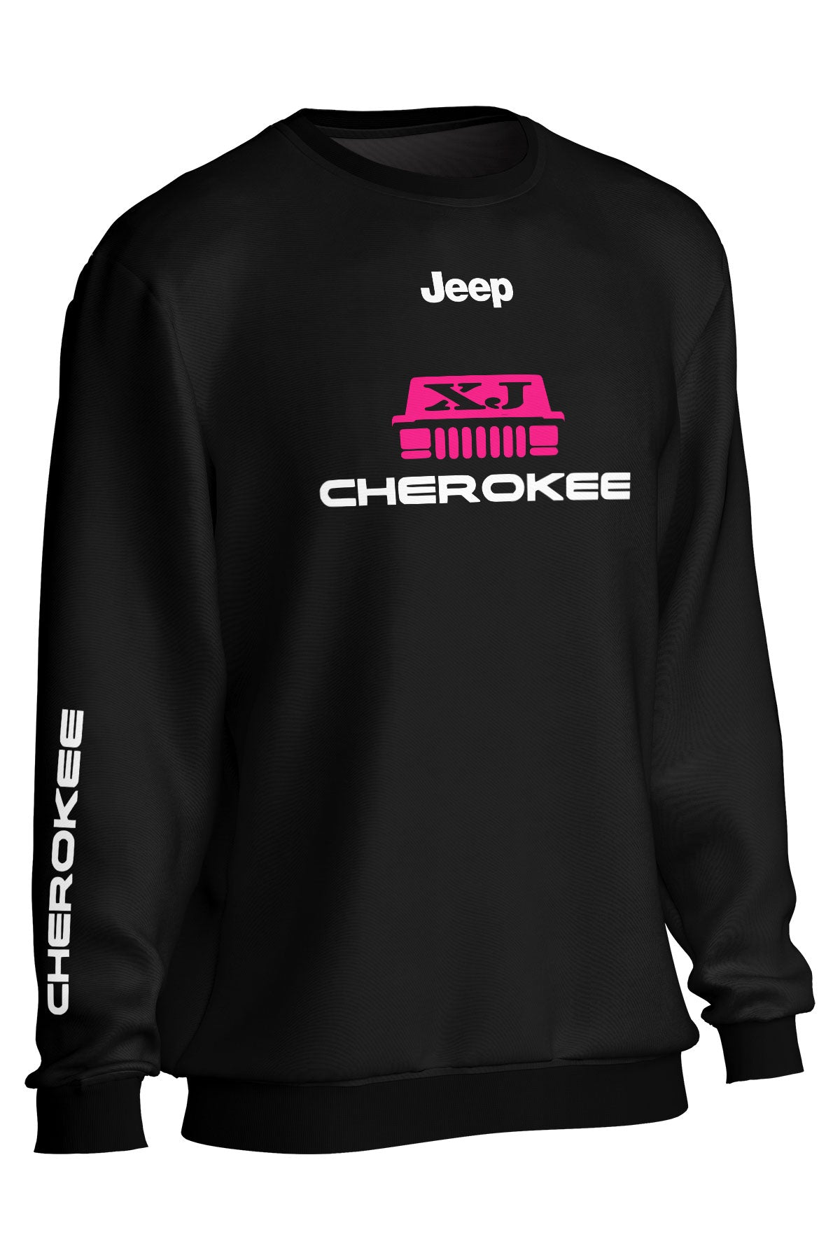 ★JEEP★ Cherokee Racing V-neck Sweatshirt xxx-Unisex-Sweatshirt-
