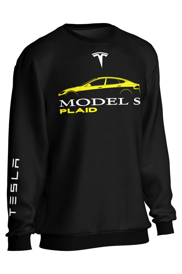 Tesla Model S Plaid Sweatshirt