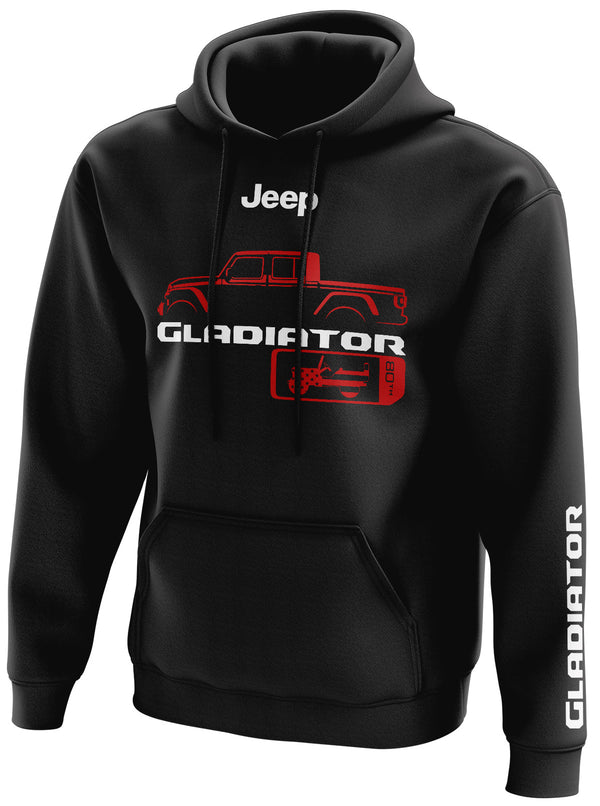 Jeep Gladiator 80th Anniversary Pullover Hoodie