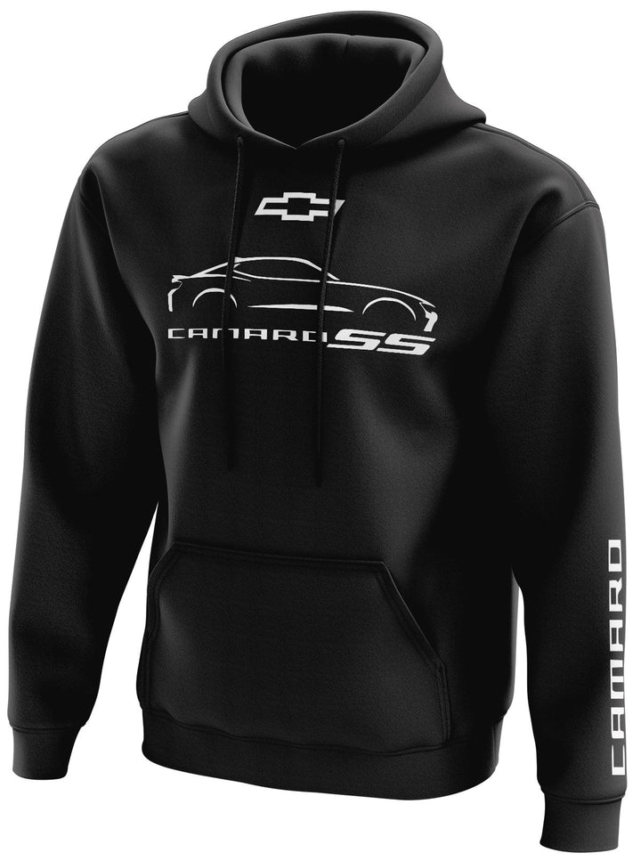 JG Infinite 1980's Retro Camaro IROC-Z Hoodie - Dark Heather, Unisex Fit