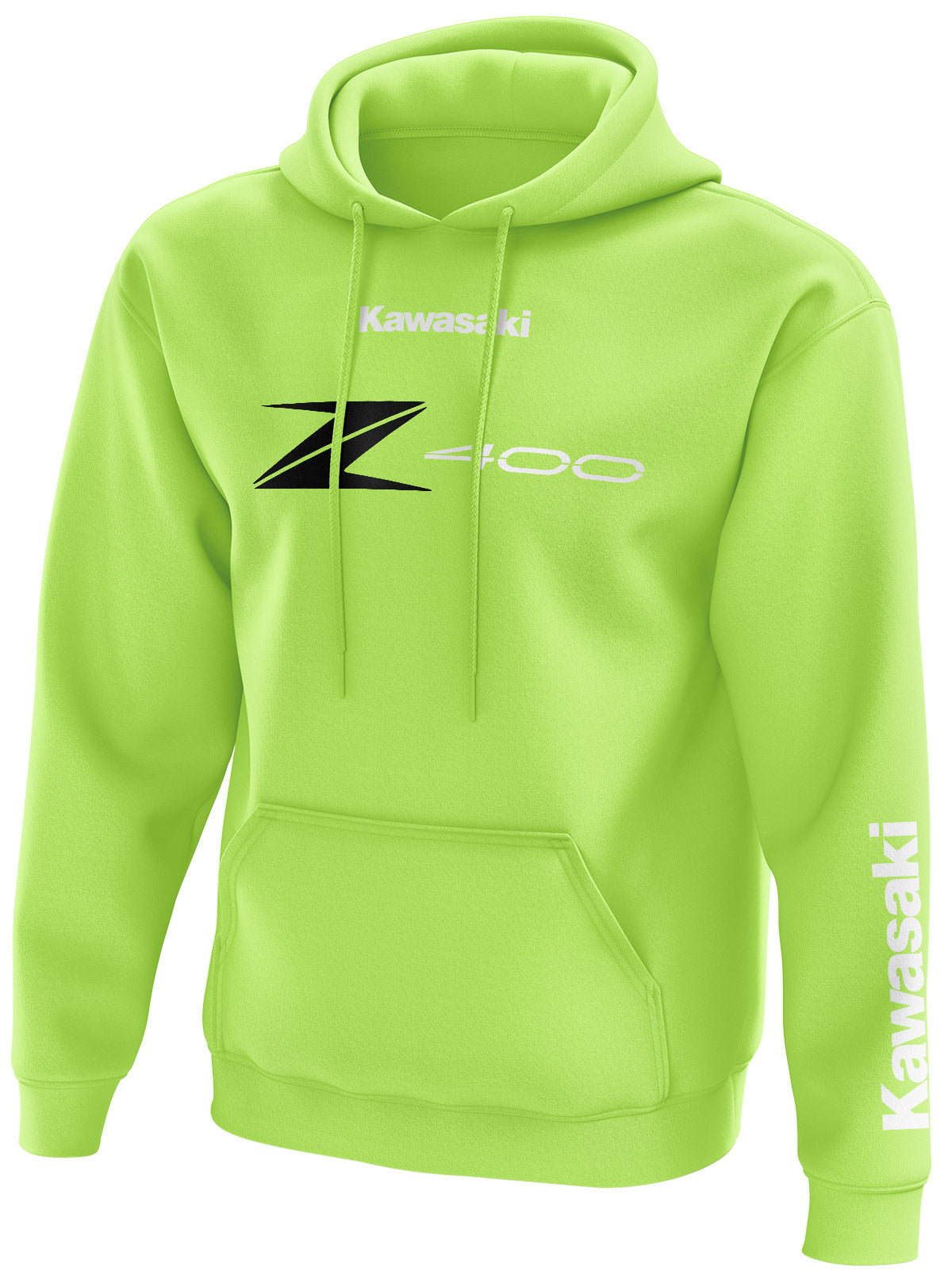 Kawasaki Z400 Hoodie | Kawasaki Motorcycle Hoodie & Apparel – ZEUS