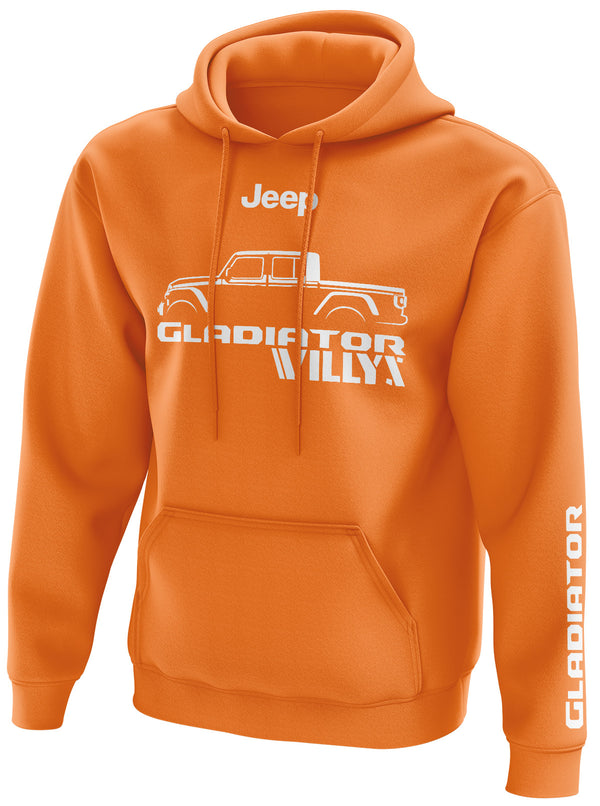 Jeep Gladiator Willys Pullover Hoodie