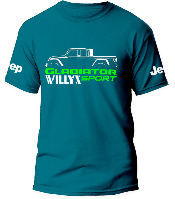 Jeep Gladiator Willys Sport Crewneck T-shirt