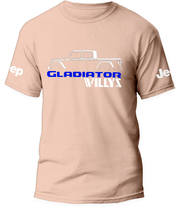 Jeep Gladiator Willys Crewneck T-shirt