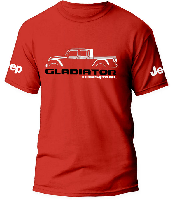 Jeep Gladiator Texas Trail Crewneck T-shirt