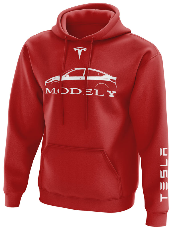 Tesla Model Y Pullover Hoodie