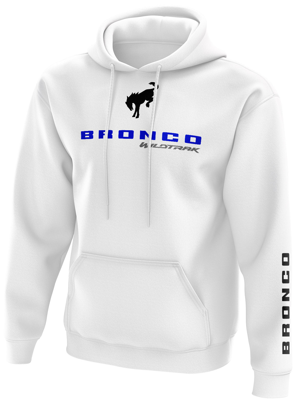 White on sale bronco hoodie