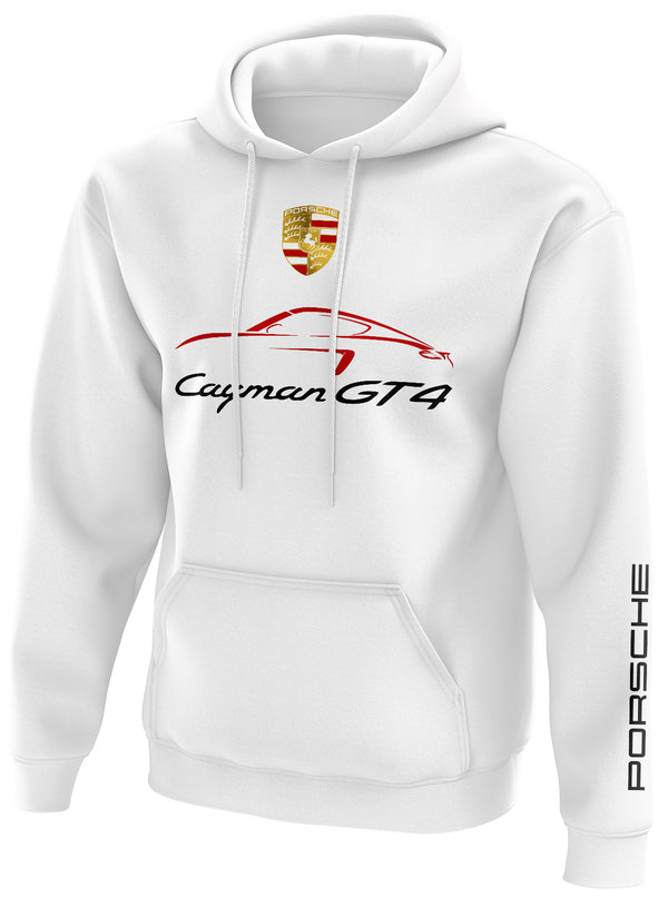 Porsche Cayman Gt4 Pullover Hoodie