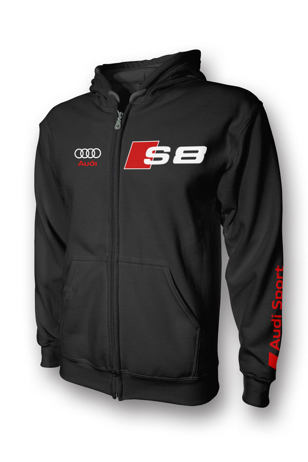 Audi S8 Full Zip Hoodie