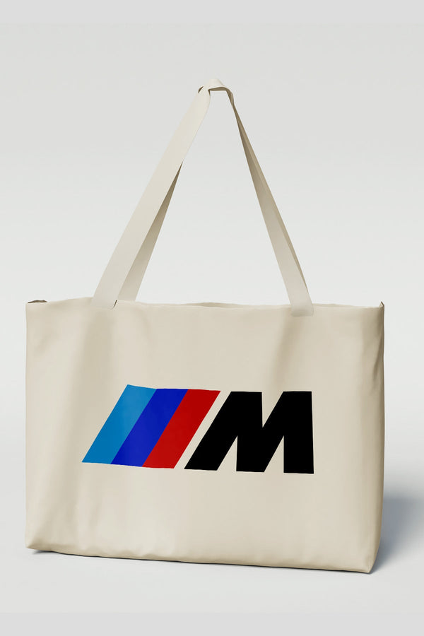 BMW M Logo Canvas Tote Bag