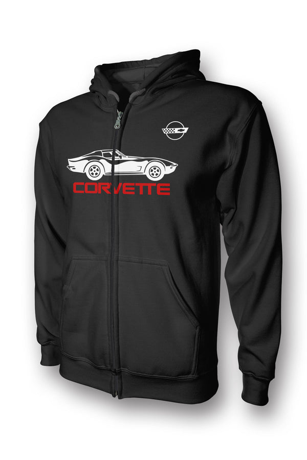 Corvette C3 Full Zip Hoodie
