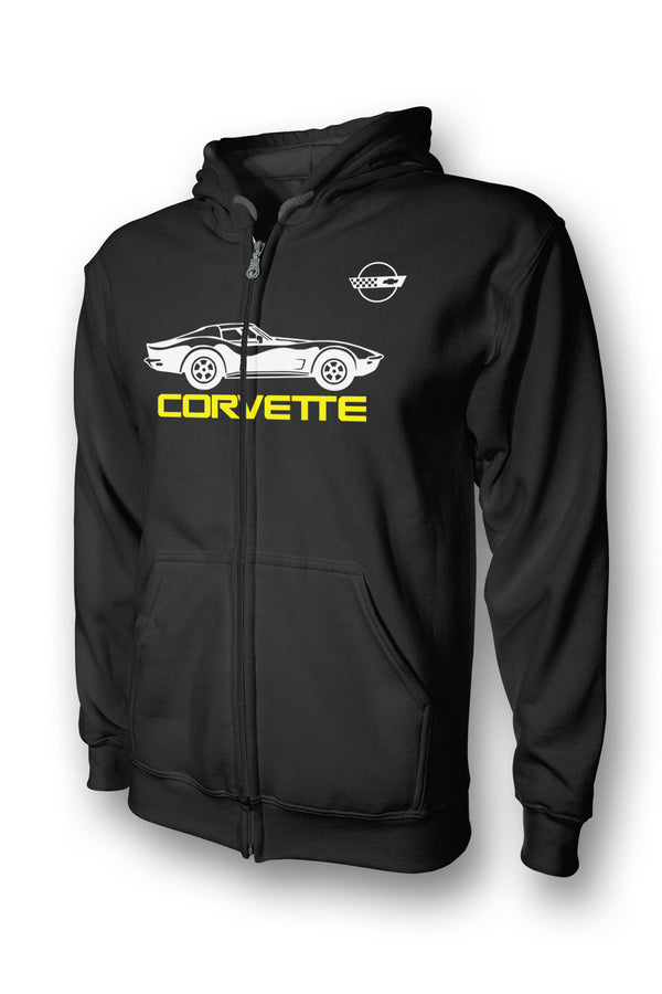 Chevrolet Corvette C3 Full Zip Hoodie