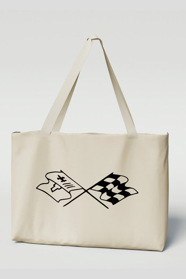 Corvette C3 Logo Canvas Tote Bag
