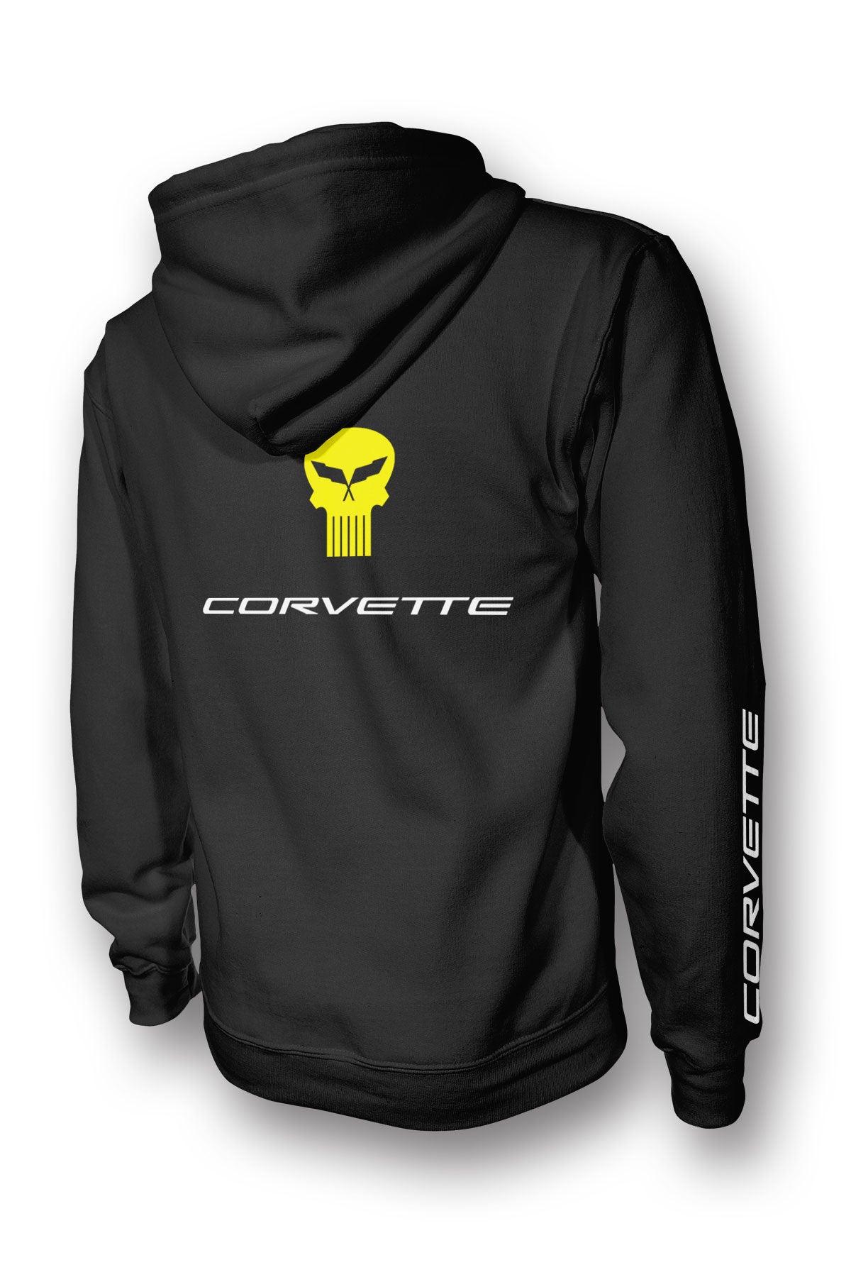 Corvette Racing C5R Jake Skull Full Zip Hoodie ZEUS