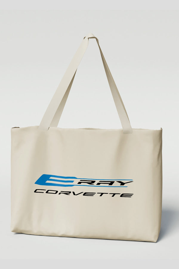 Corvette C8 Eray Canvas Tote Bag