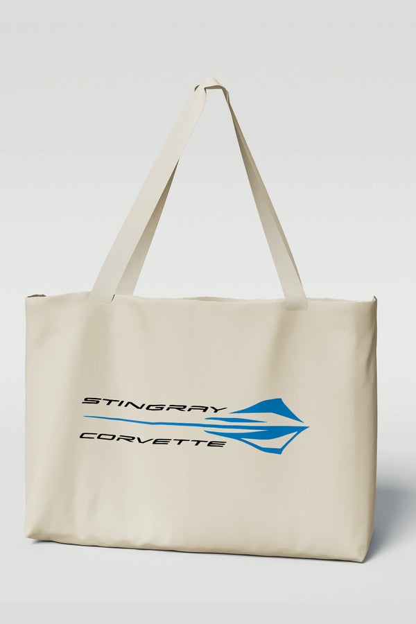 Corvette C8 Stingray Canvas Tote Bag