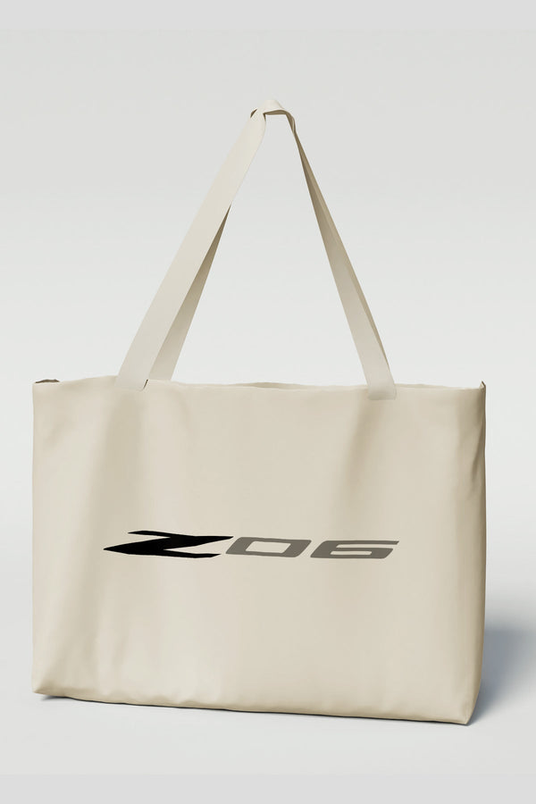 Corvette C8 Z06 Canvas Tote Bag