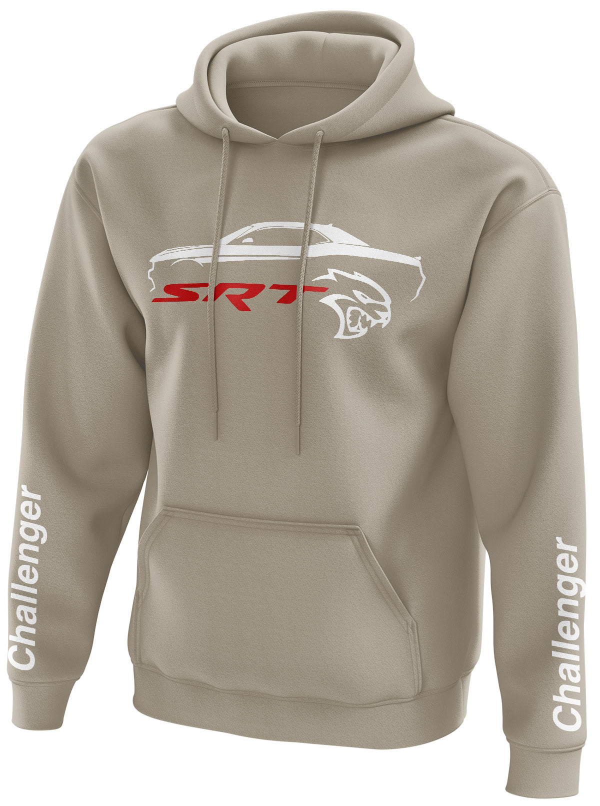 Dodge Challenger Srt Hellcat Pullover Hoodie