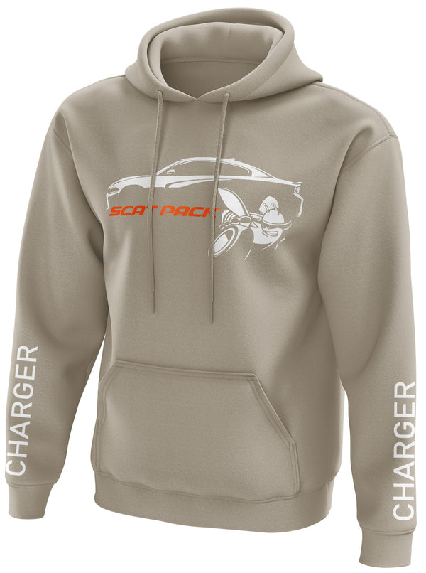 Dodge Charger Scat Pack Pullover Hoodie