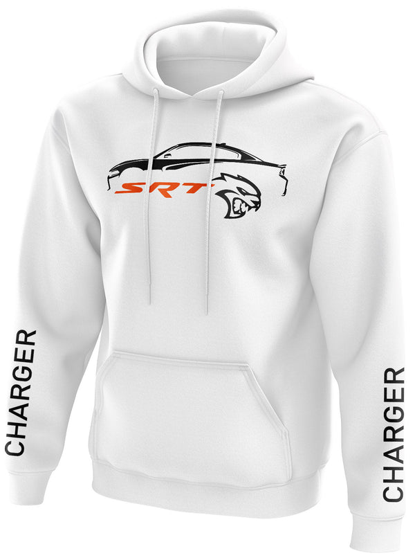 Dodge Charger Srt Hellcat Pullover Hoodie