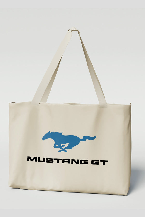 Ford Mustang Gt Canvas Tote Bag