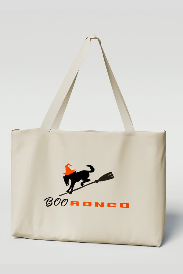 Halloween Ford Bronco Canvas Tote Bag