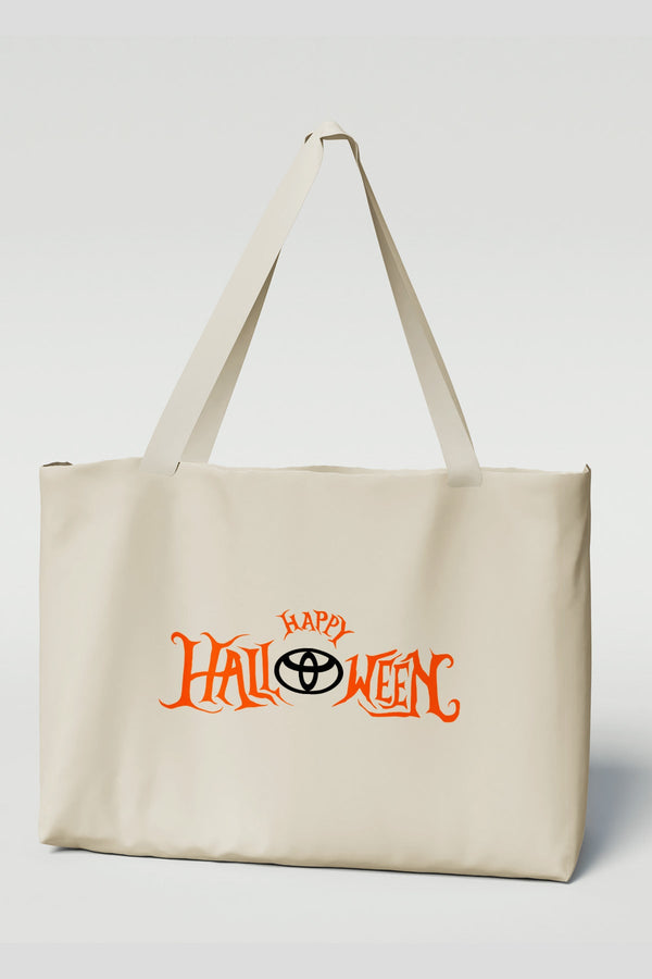 Halloween Toyota Logo Canvas Tote Bag