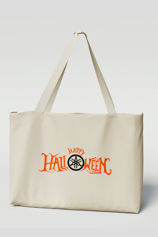 Halloween Yamaha Logo Canvas Tote Bag
