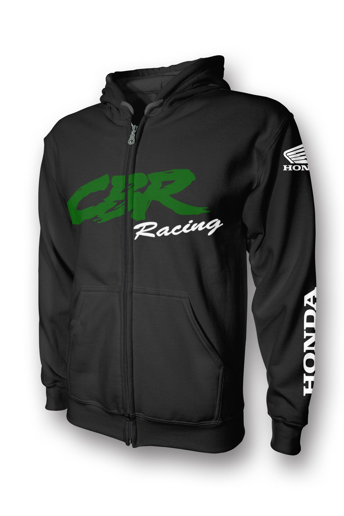 【IONSEOUL】Honda Fleece Hoodie Zip-Up 4JH606 Fox x Honda Zip Hoodie