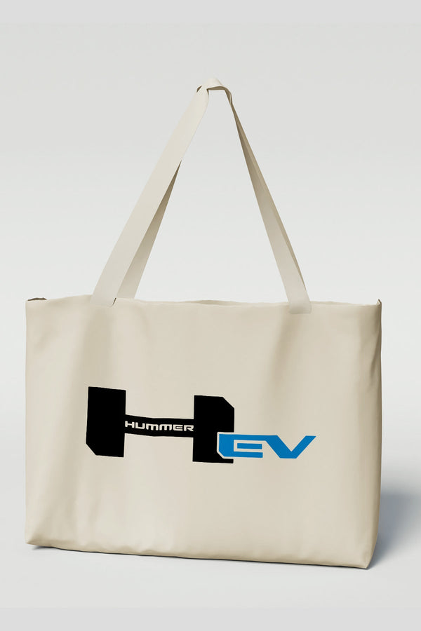 Hummer EV Logo Canvas Tote Bag