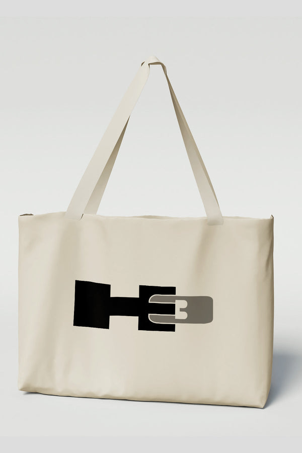 Hummer H3 Logo Canvas Tote Bag