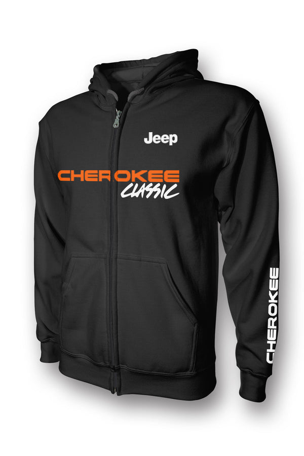 Jeep Cherokee Classic Full Zip Hoodie