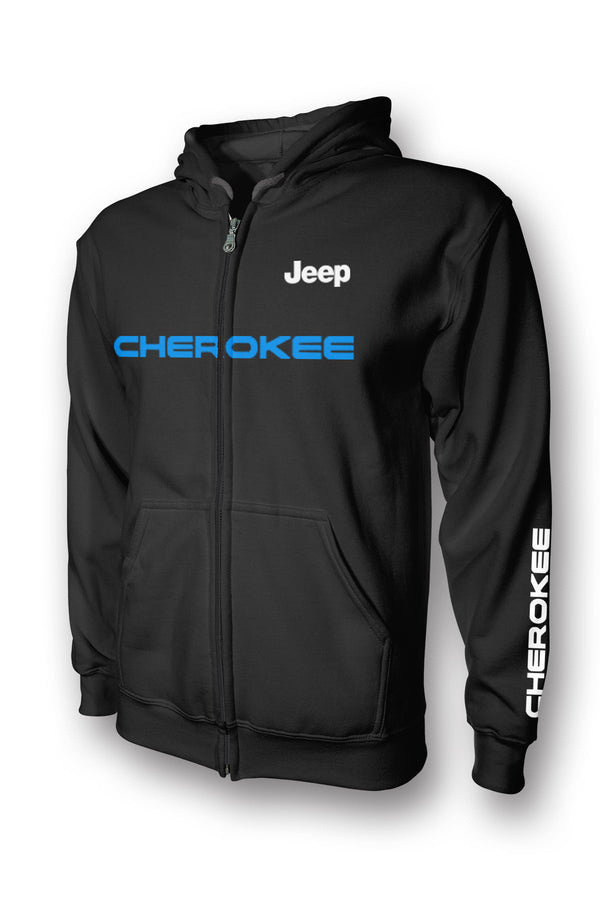 Jeep Cherokee Full Zip Hoodie