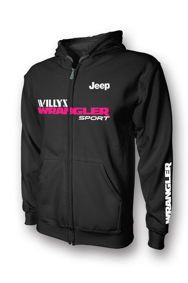 Jeep Wrangler Willys Sport Full-Zip Hoodie