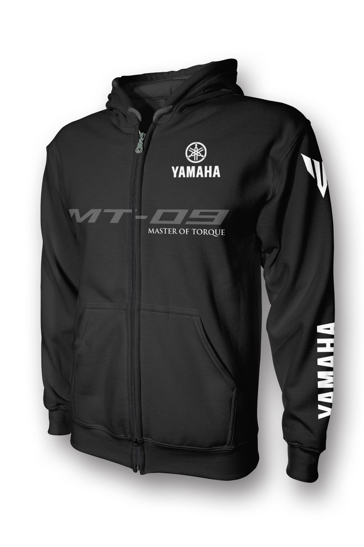 Yamaha MT 09 Master Of Torque Full Zip Hoodie ZEUS