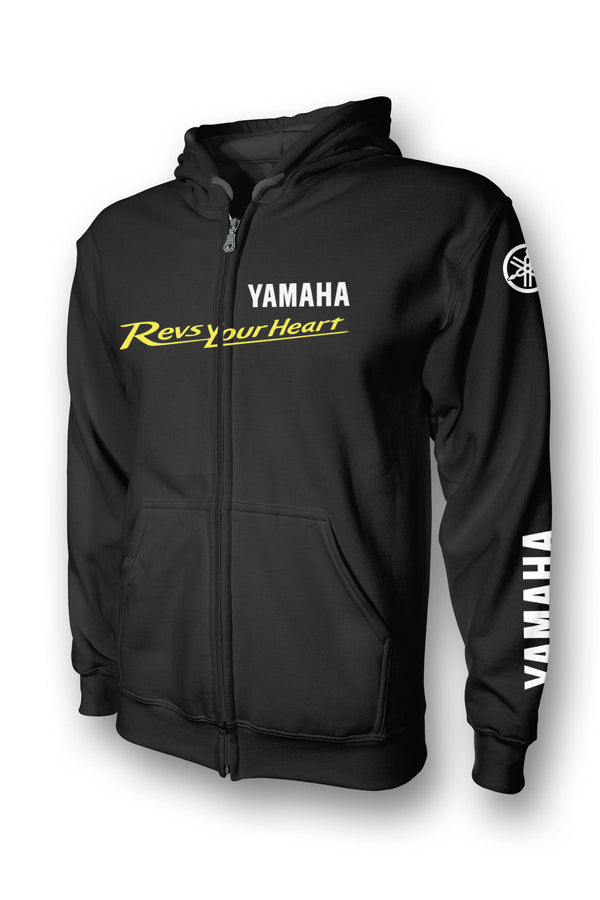 Yamaha Revs Your Heart Full-Zip Hoodie