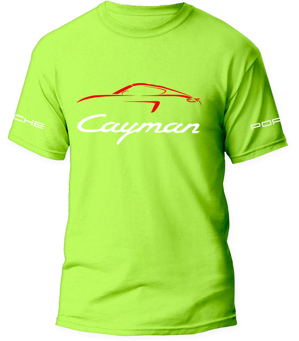 Porsche Cayman Crewneck T-shirt