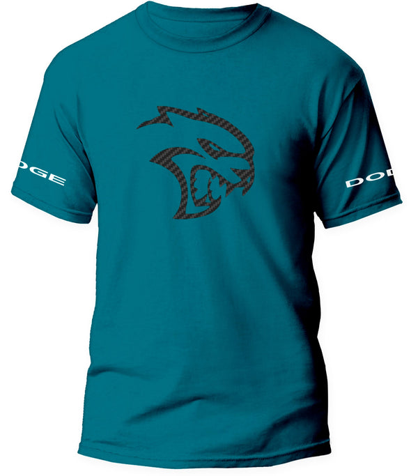 Dodge Srt Hellcat Logo Crewneck T-shirt