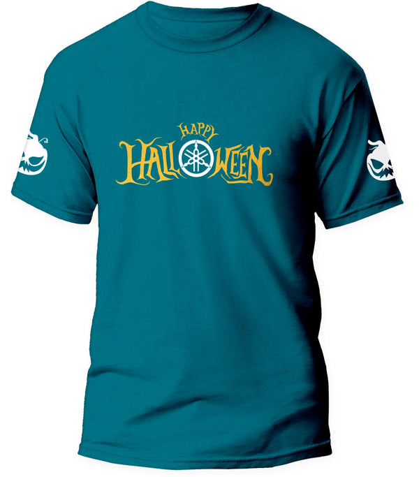 Halloween Yamaha Logo Crewneck T-shirt