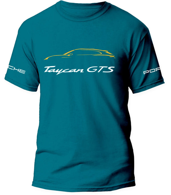 Porsche Taycan Gts Cross Turismo Crewneck T-shirt
