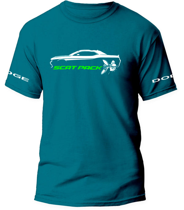 Dodge Challenger Scat Pack Crewneck T-shirt