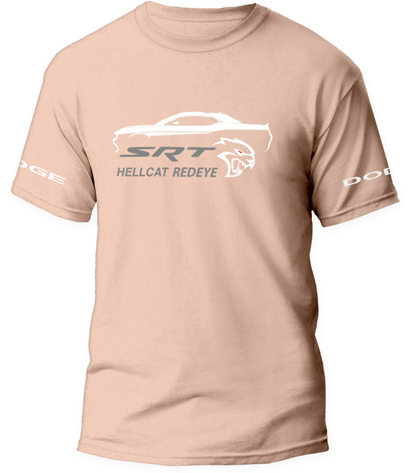 Dodge Challenger Srt Hellcat Redeye Crewneck T-shirt