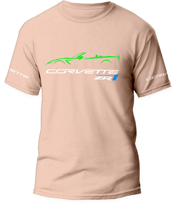 Corvette C7 ZR1 Convertible Crewneck T-shirt