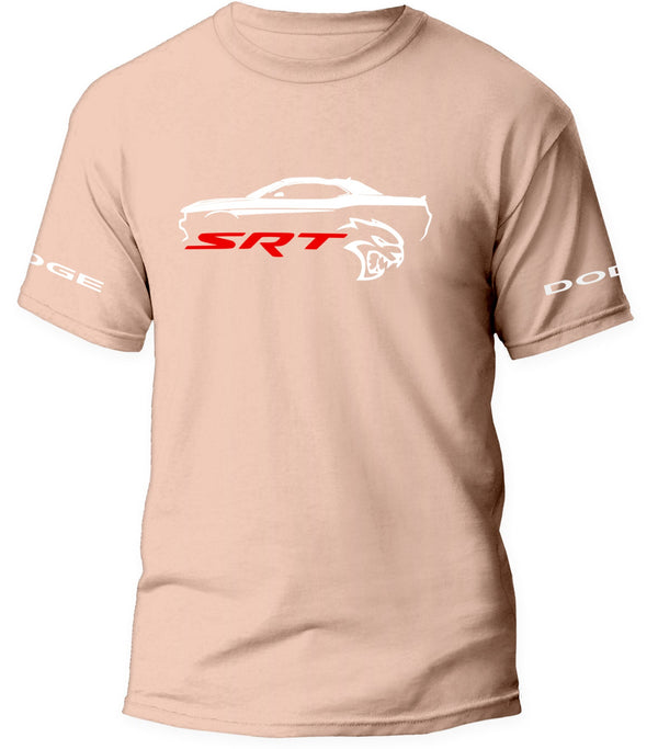 Dodge Challenger Srt Hellcat Crewneck T-shirt