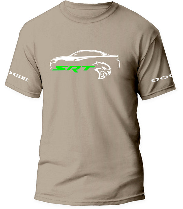 Dodge Charger Srt Hellcat Crewneck T-shirt