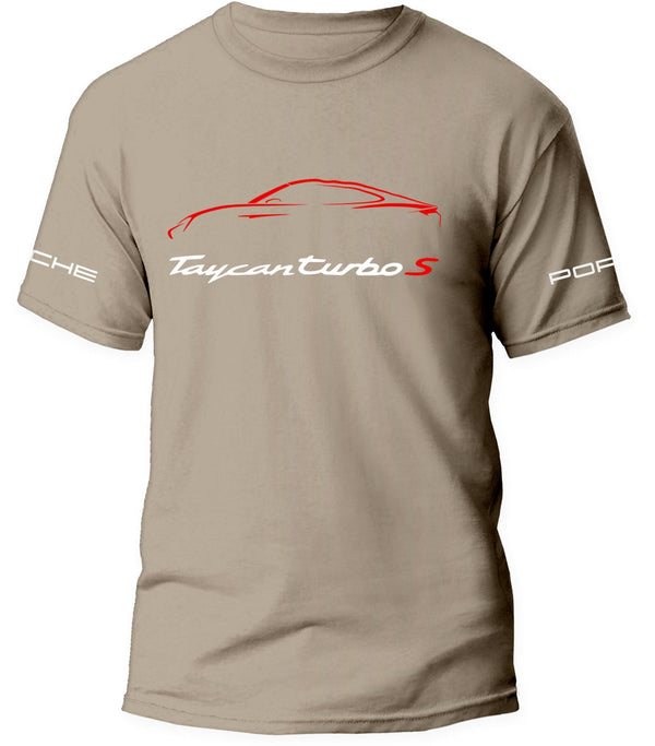 Porsche Taycan Turbo S Crewneck T-shirt