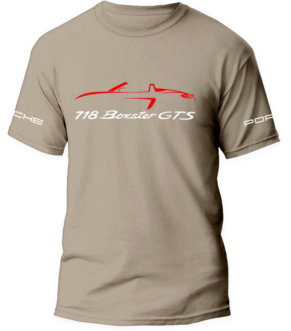 Porsche 718 Boxster Gts Crewneck T-shirt
