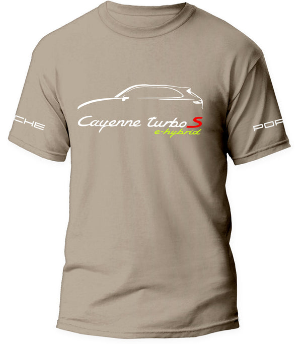 Porsche Cayenne Turbo S E-Hybrid Crewneck T-shirt